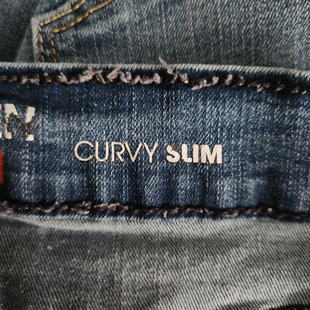 Levi's Denizen Curvy Slim Jeans Size 6M - Picture 4 of 6